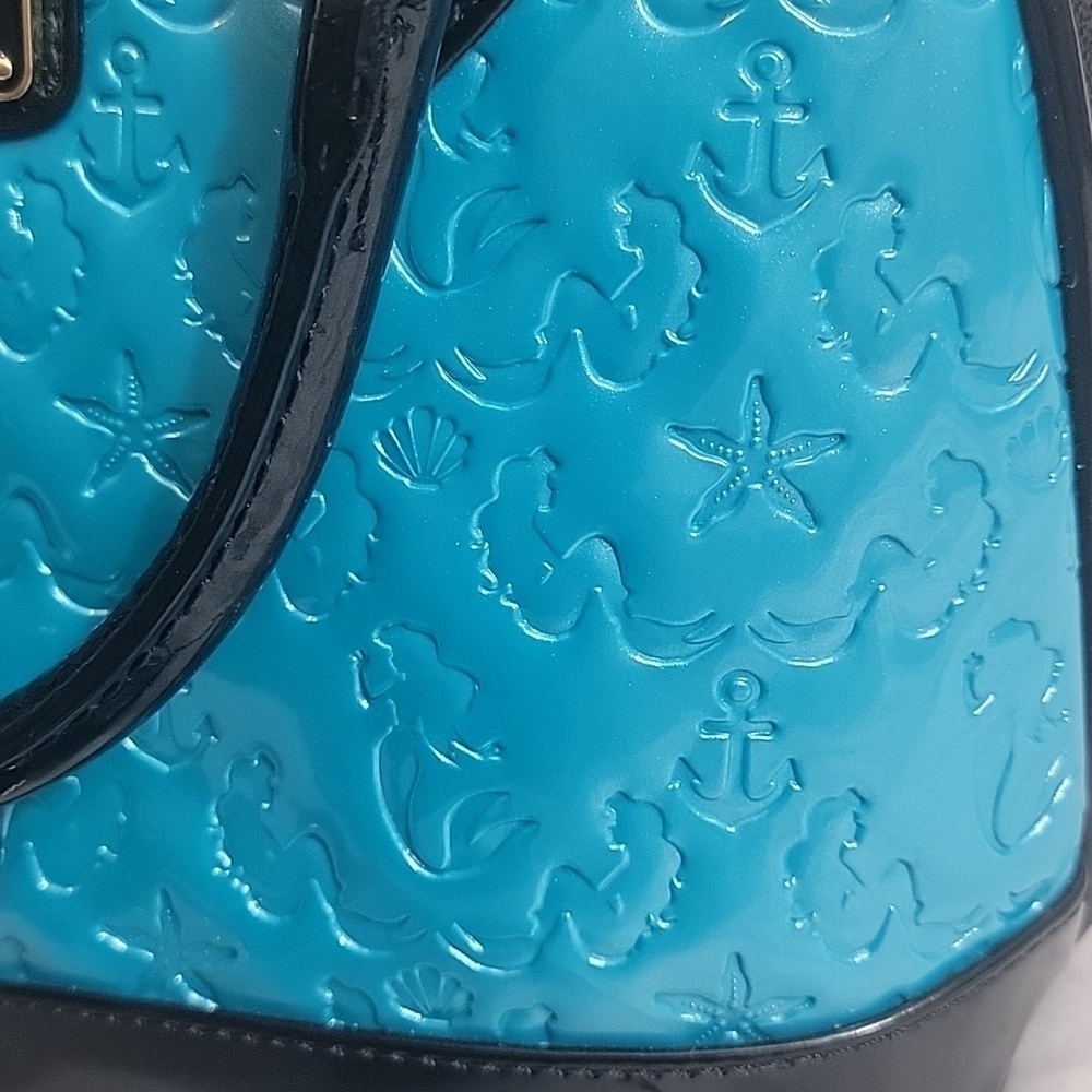 Loungefly Disney Little Mermaid Limited Edition Ariel Dome Satchel Bag - Picture 4 of 10